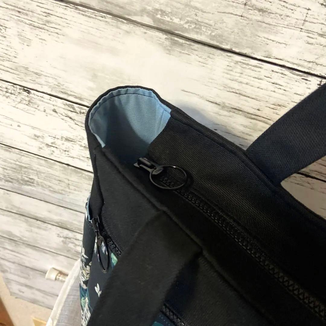 レディーストート(スクエア型)バッグ&ぺったんこポーチハンドメイド