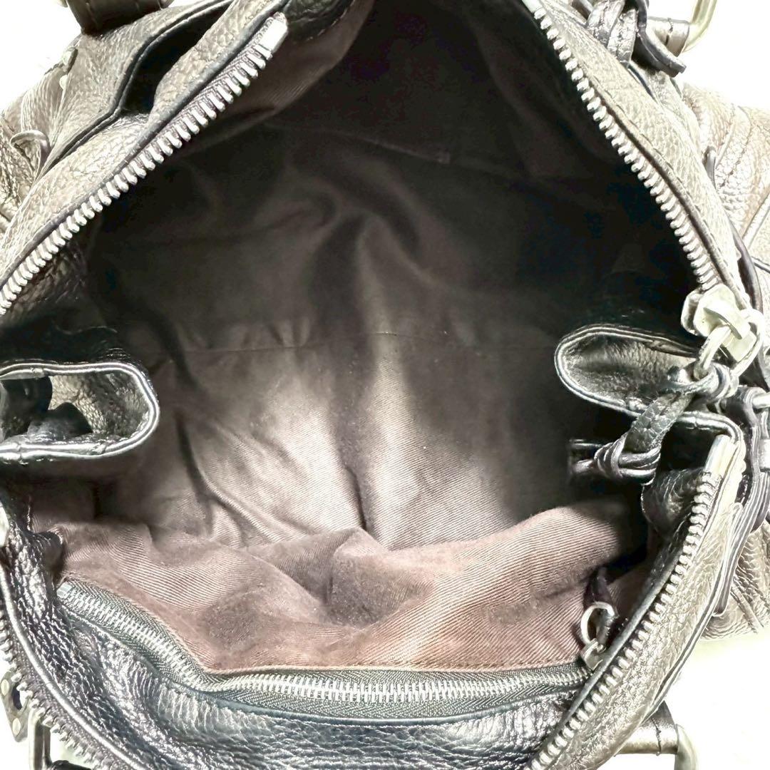 Chloe クロエ パディントン ハンドバッグ 南京錠 鍵付 ブロンズ系