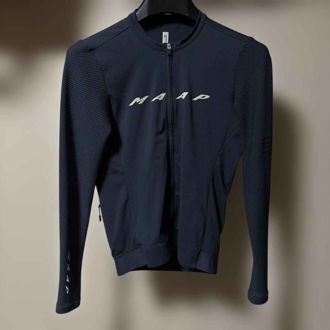  Pro Fit Jersey サイクルジャージ Sサイズ ネイビー