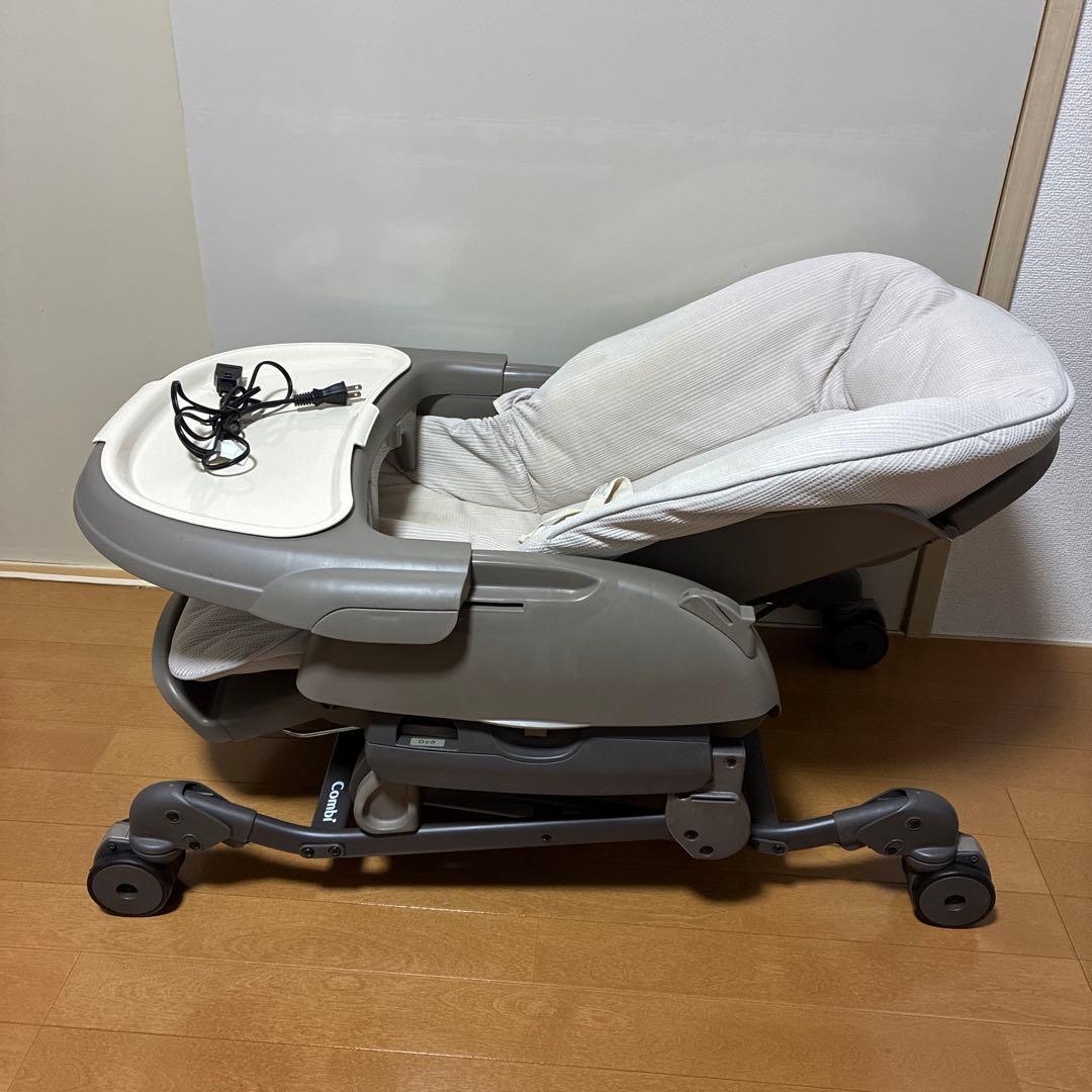 combi オートスウィング ネムリラ 電動ハイローチェア ドーム付き