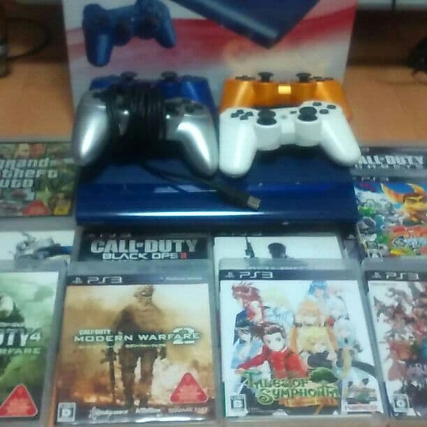 PS3 本体 ブルー 250GB