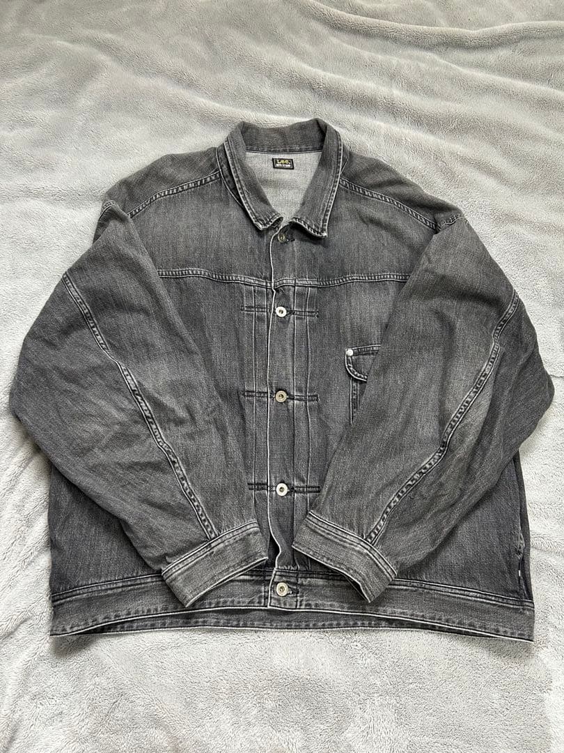 Lee グレー デニムジャケット セットアップ