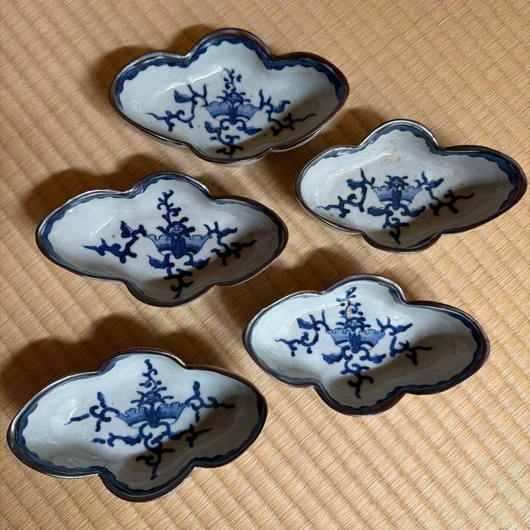 伊万里焼　向付け小鉢5客