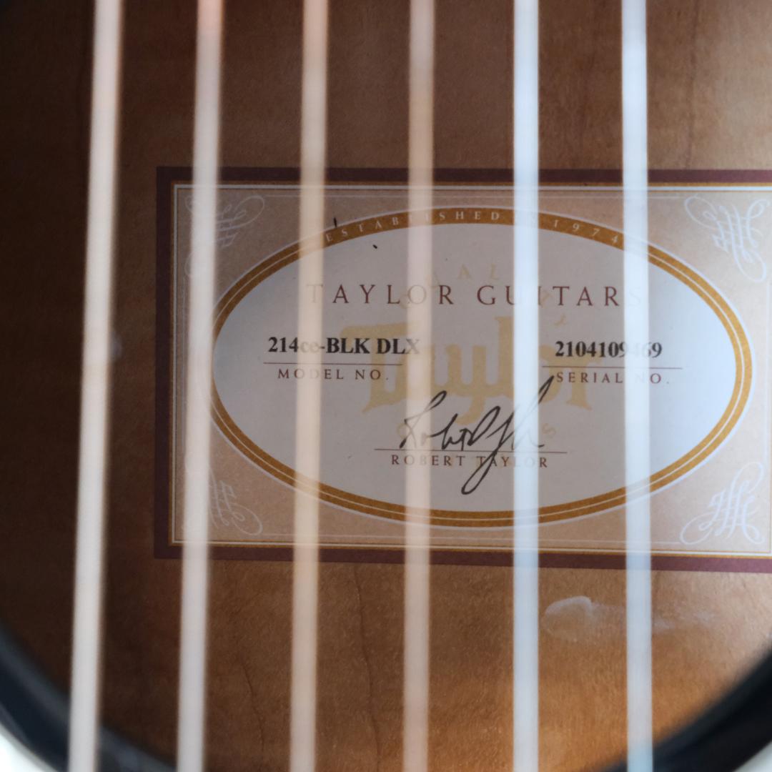 ギター Taylor 214ce DLX BLK