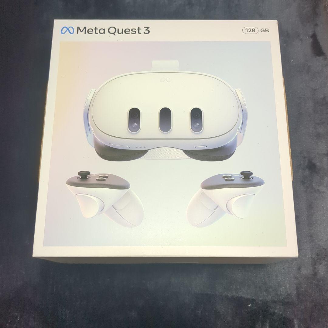  Quest 3 128GB(ヘッドストラップ、キャリーケース付き)