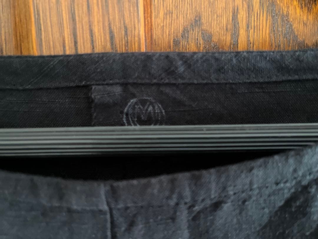 ヤンマ産業　Xラインワンピース (ロング丈＋10cm丈) 会津木綿　YAMMA