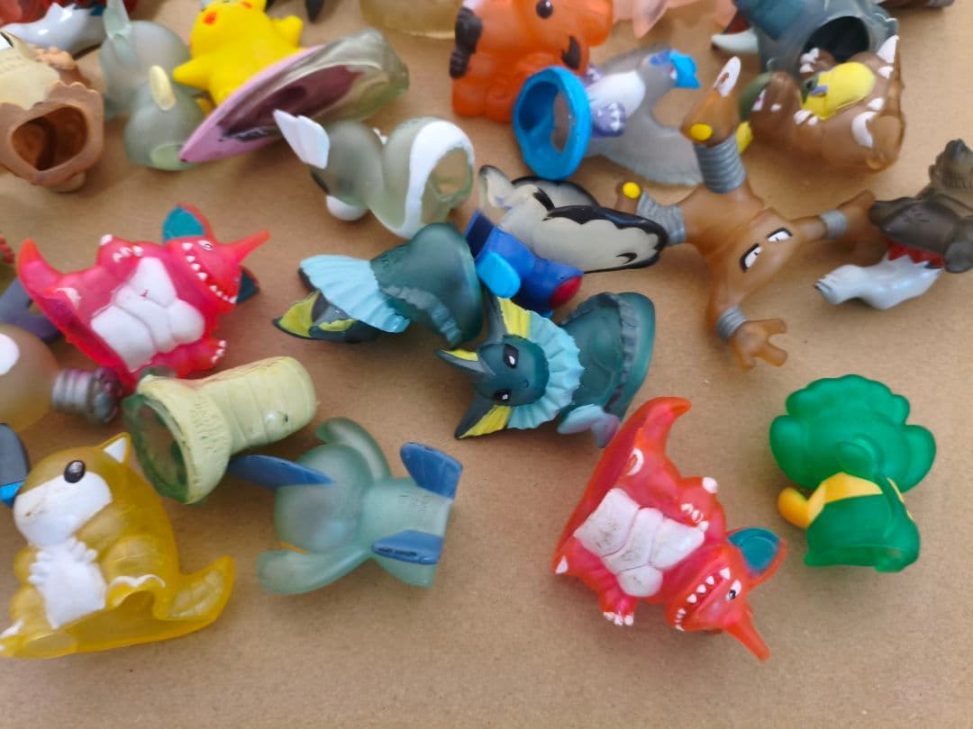 ポケモン指人形　クリアのみ　約45体　まとめ売り　レア　希少