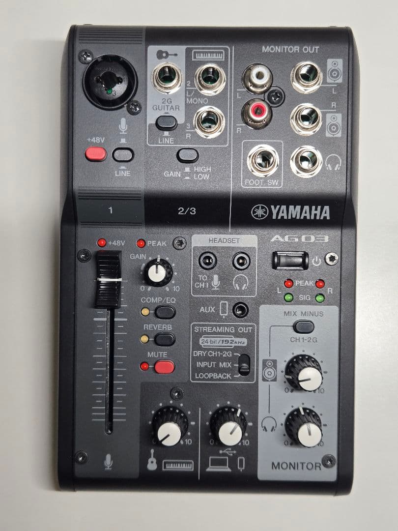 Yamaha AG03 MK2 本体
