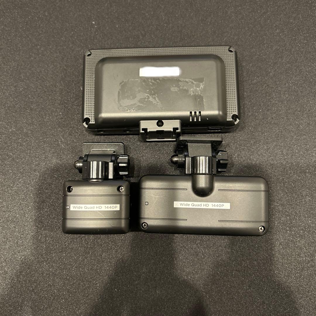 コムテック ZDR036 ドライブレコーダー 前後カメラ