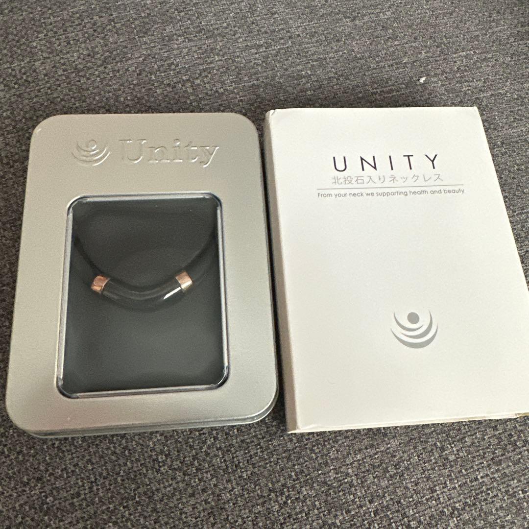 ユニティー　ネックレス　黒 シリコン チョーカー ネックレス