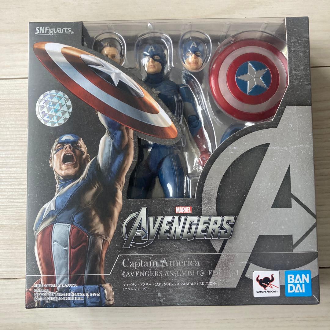箱破れあり【新品・未開封】S.H.Figuarts キャプテン・アメリカ