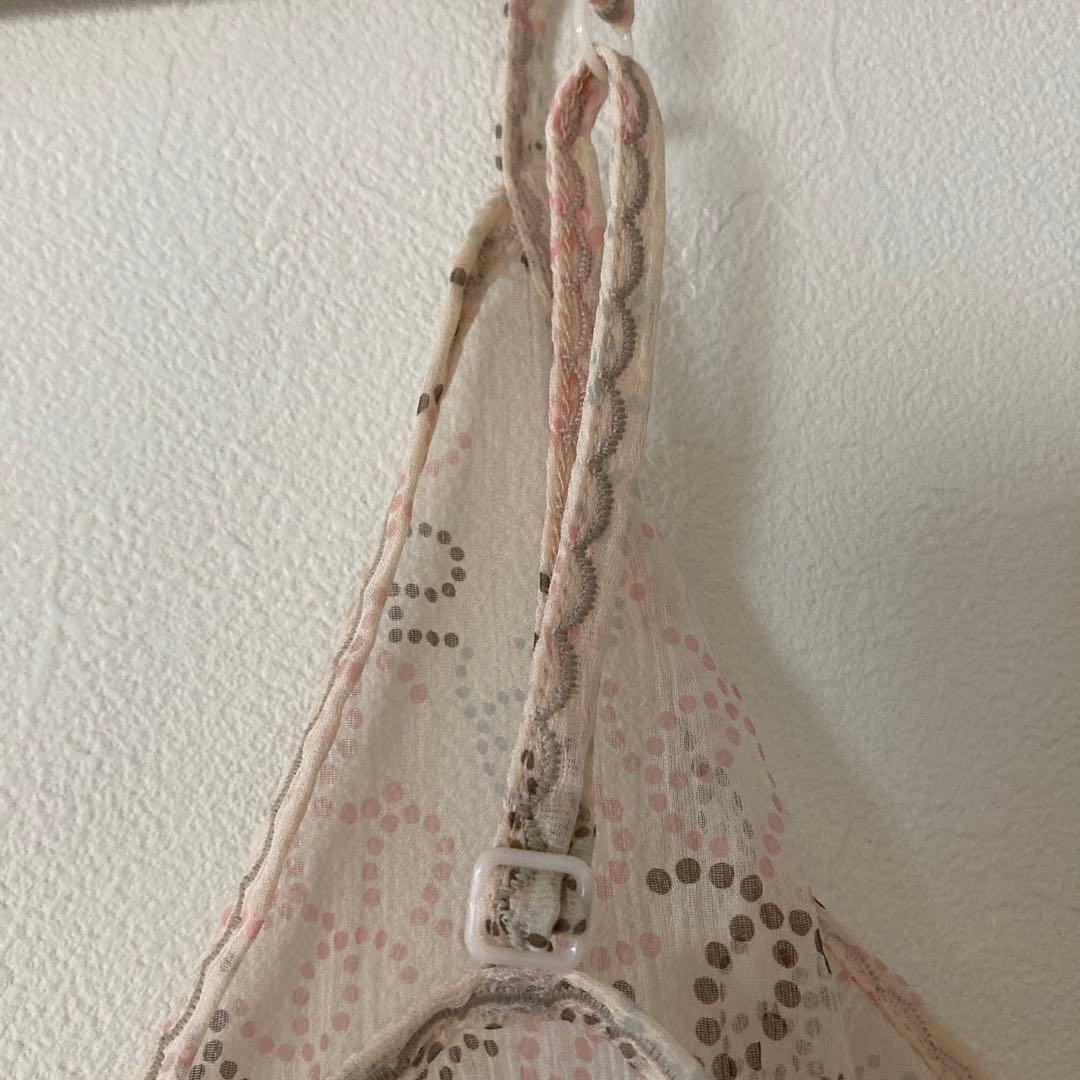 シャネル　CHANEL キャミソール　シアー　シルク　40