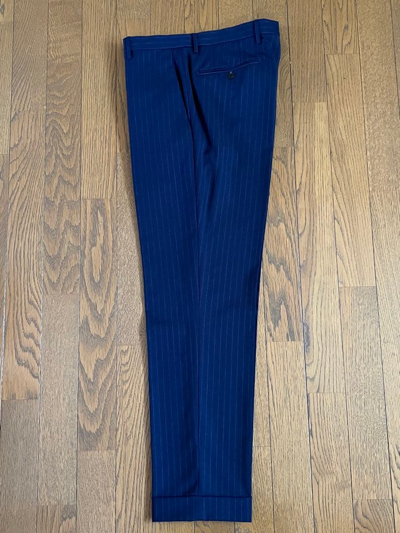 BOGLIOLI ボリオリ K.JACKET ネイビー チョークストライプスーツ