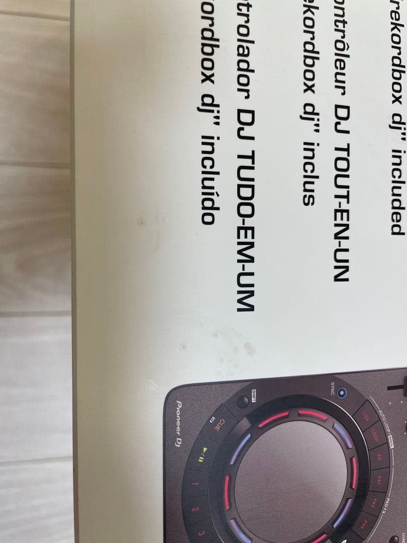 【未使用】Pioneer DJ DDJ-WeGO4 コントローラー