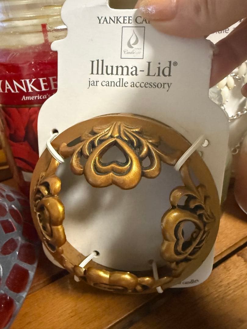 Yankee Candle ヤンキーキャンドル6個セットとアクセサリー