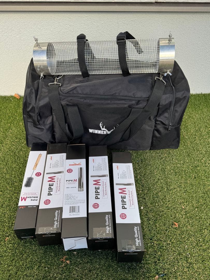 ウィンナーウェル ノマドビューMサイズスペシャルパッケージ延長煙突4本セット