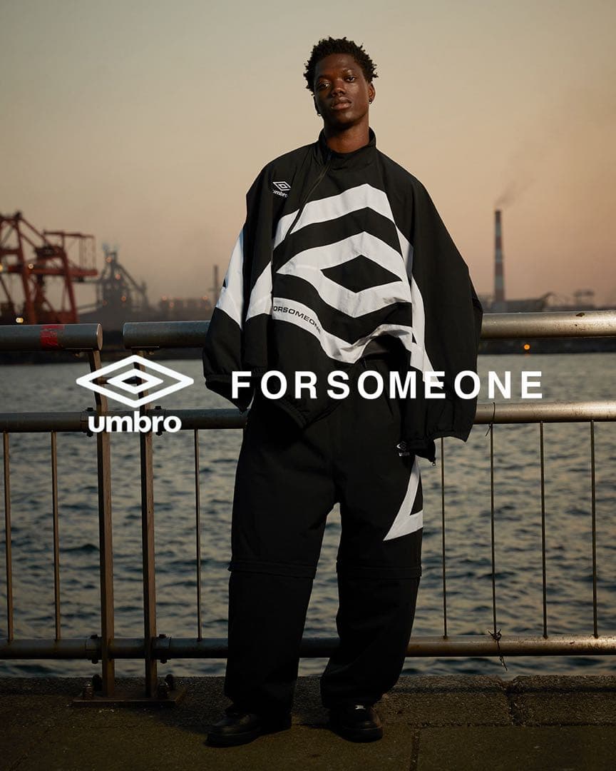 umbro FOR SOMEONE ナイロンジャケットナイロンパンツセットアップ