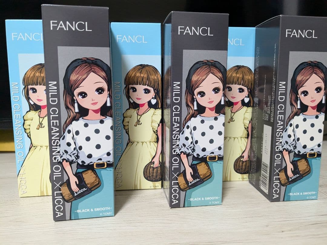 FANCL 6本マイルドクレンジングオイル 120ml 限定デザイン　リカちゃん