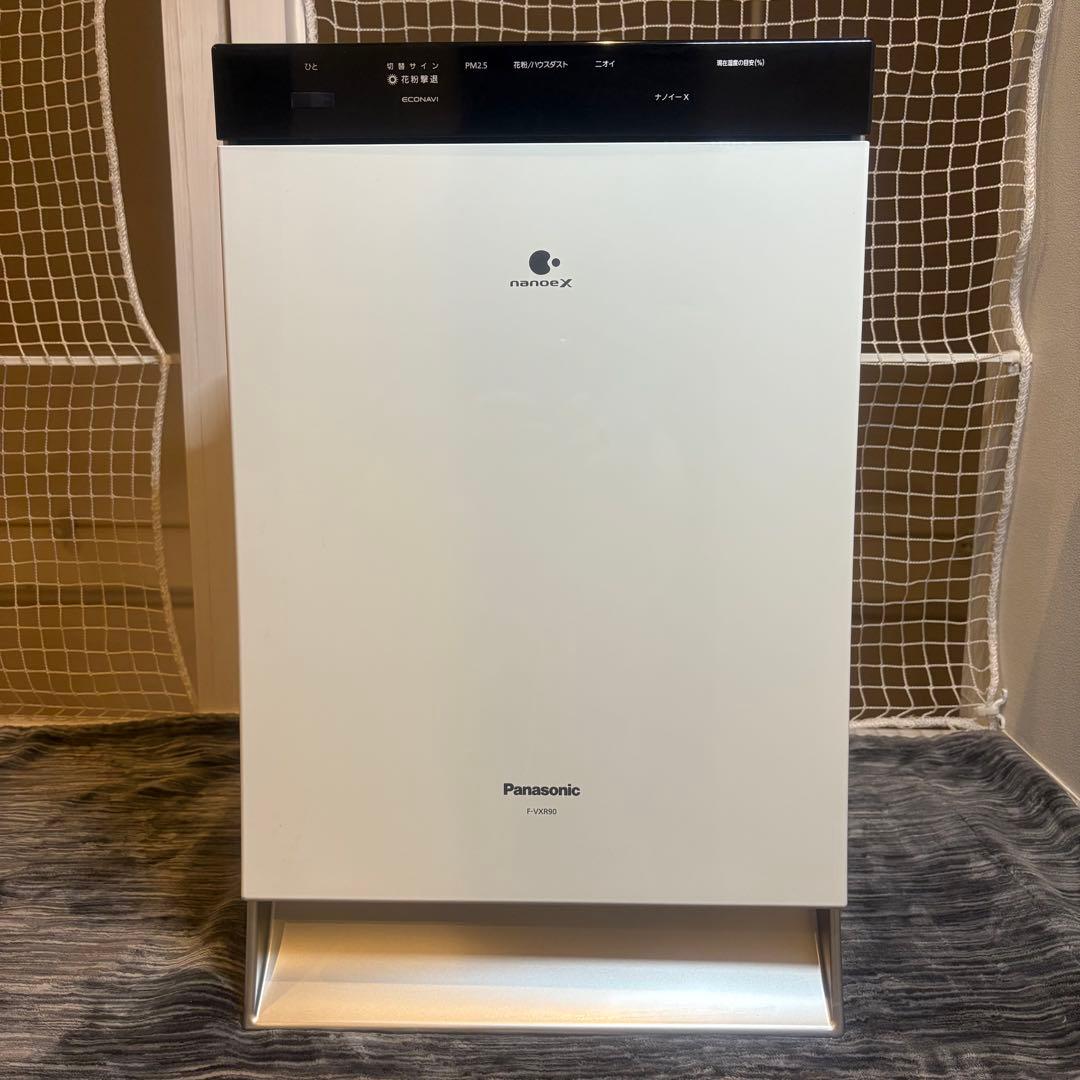 【極美品】Panasonic nanoe X F-VXR90 空気清浄機