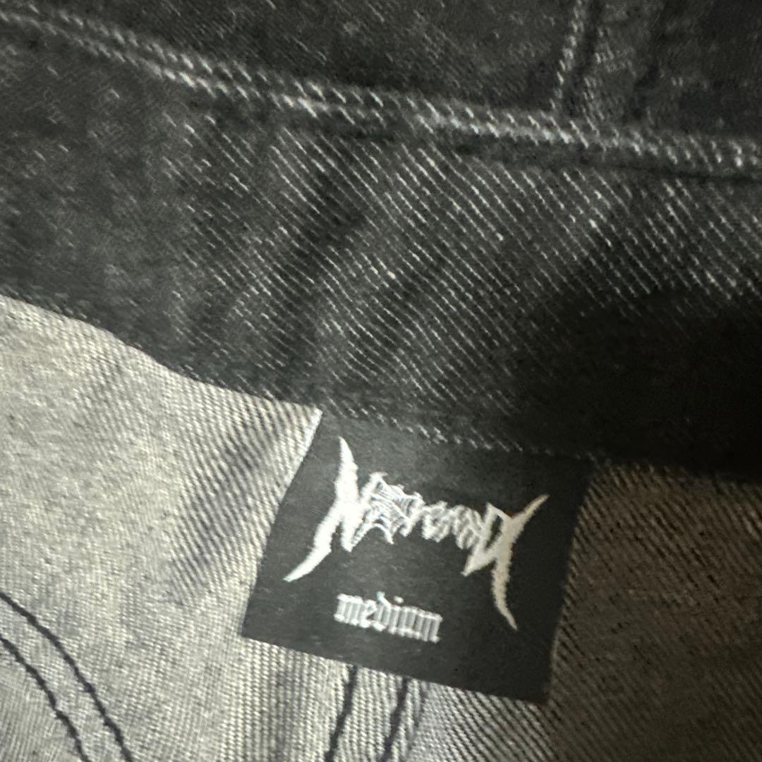 NoRemid 初期ブラックデニムパンツ　Mサイズ