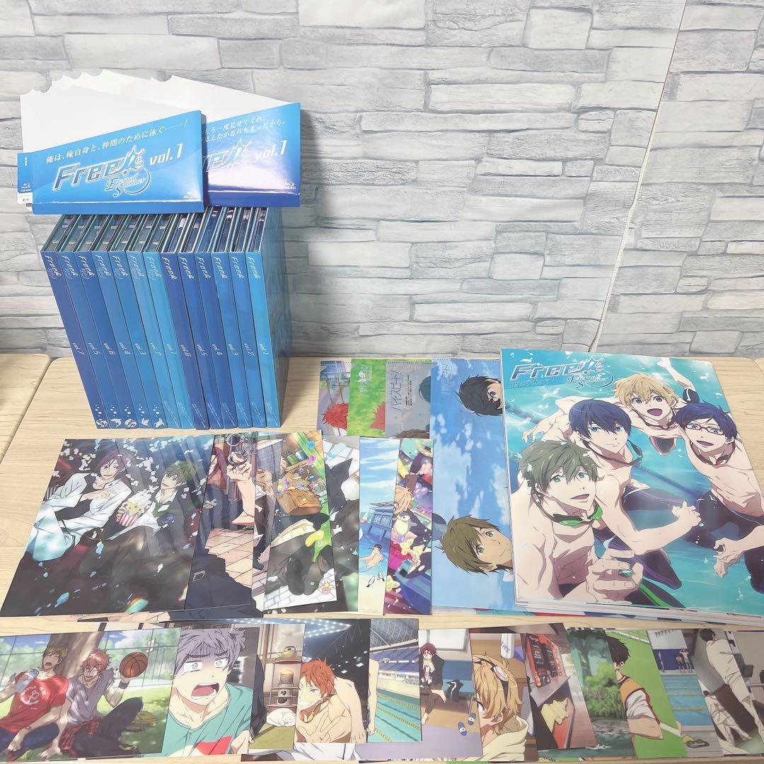 Free! Blu-Ray 公式ファンブック クリアファイルセット