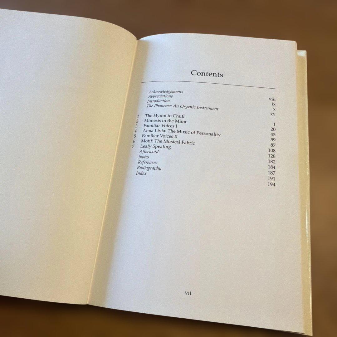 洋書 The Sound of Finnegans Wake: Peter Myers