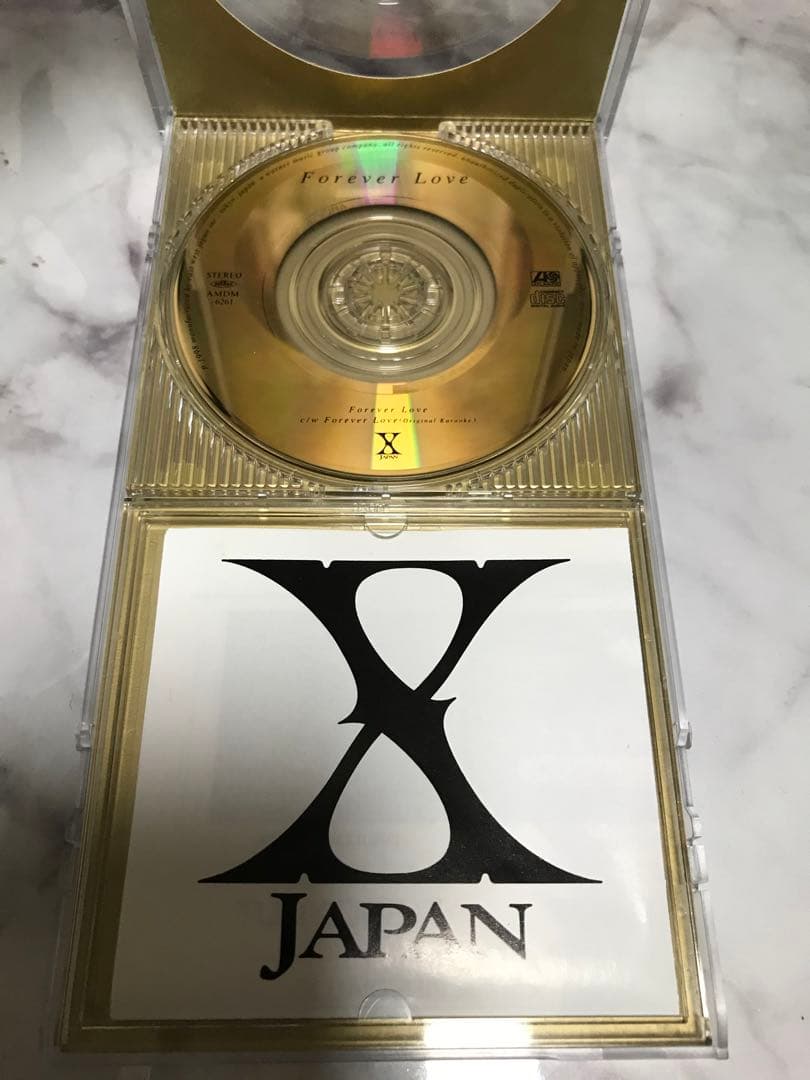 【激レア】【ゴールドディスク】【XJAPAN】Forever Love CD