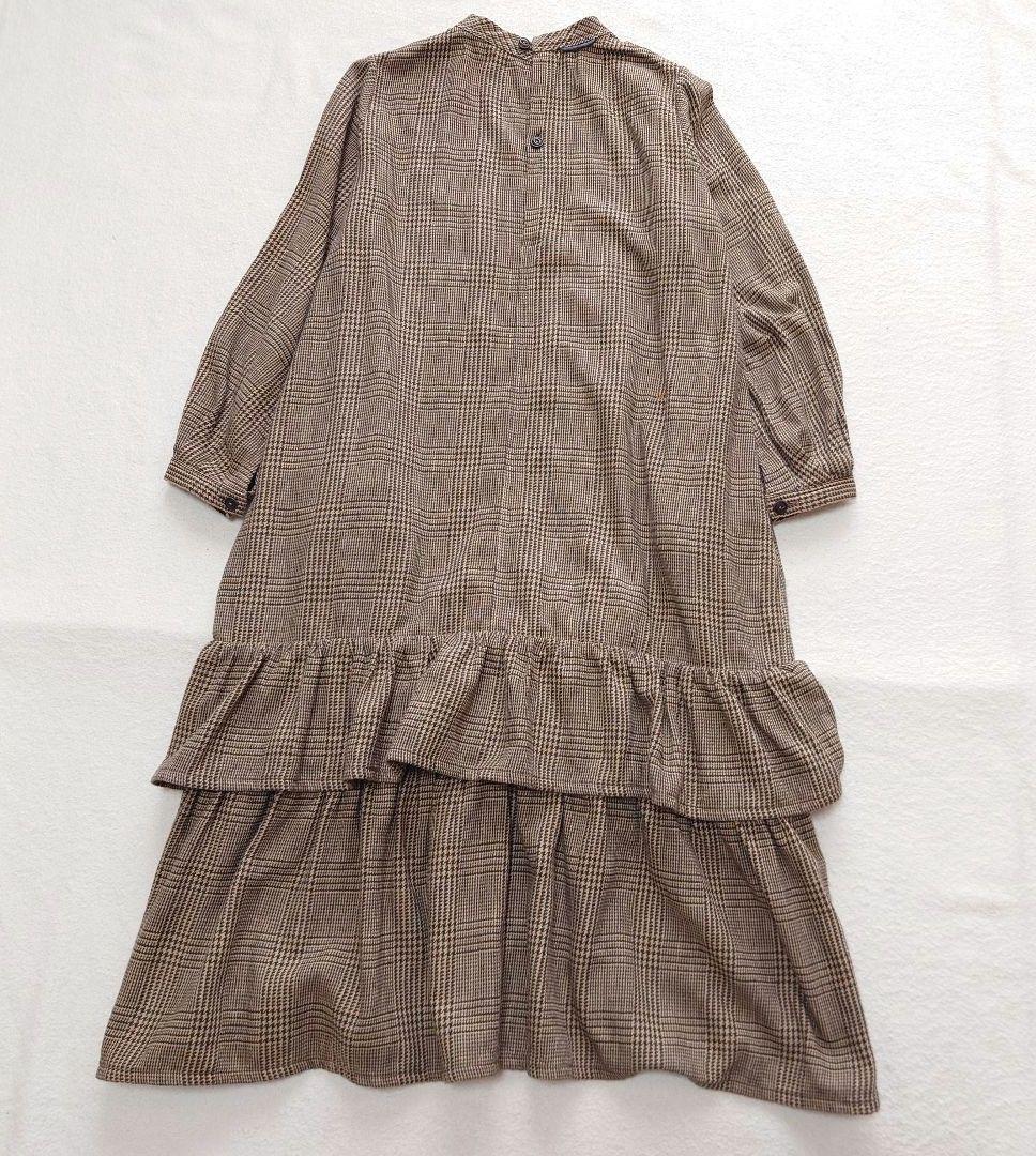 45R インディゴネルのティアードフリルドレス 45rpm