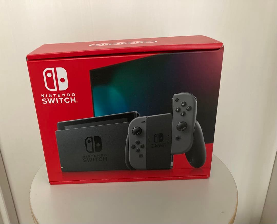 Nintendo Switch 本体 グレー　バッテリー強化版
