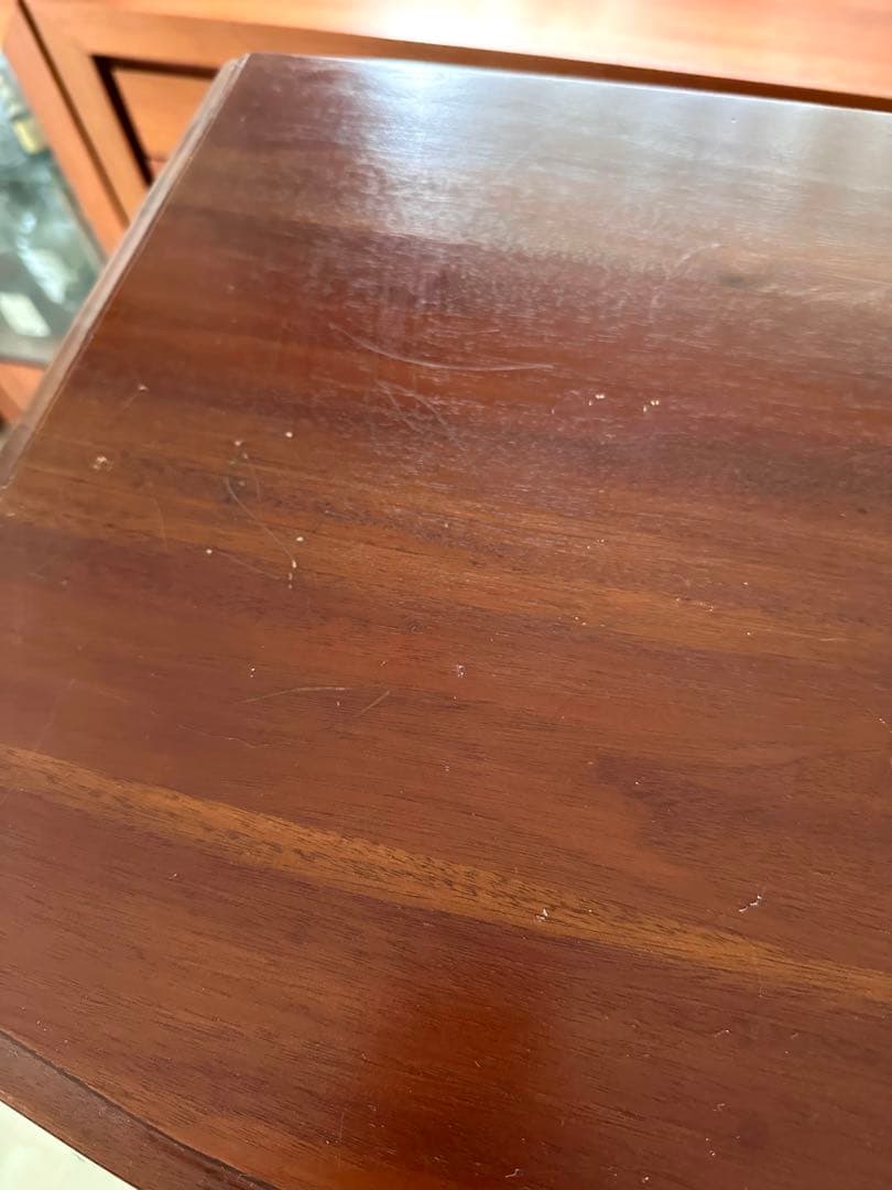 マホガニー　チェスト　6段 無垢材 ギギリビング 猫脚　木製 収納家具