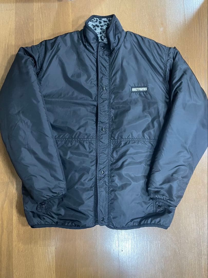 ワコマリア　リバーシブル レオパード　ボア　ジャケット