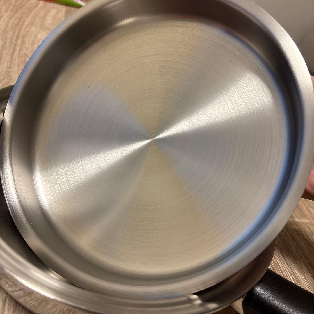 美品✨️Amway 蓋付きフライパン22cm