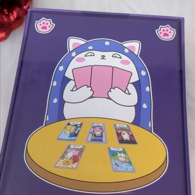 【正規品タロットカード】脱力感満載の可愛い猫たちが楽しくキュートなタロットデッキ
