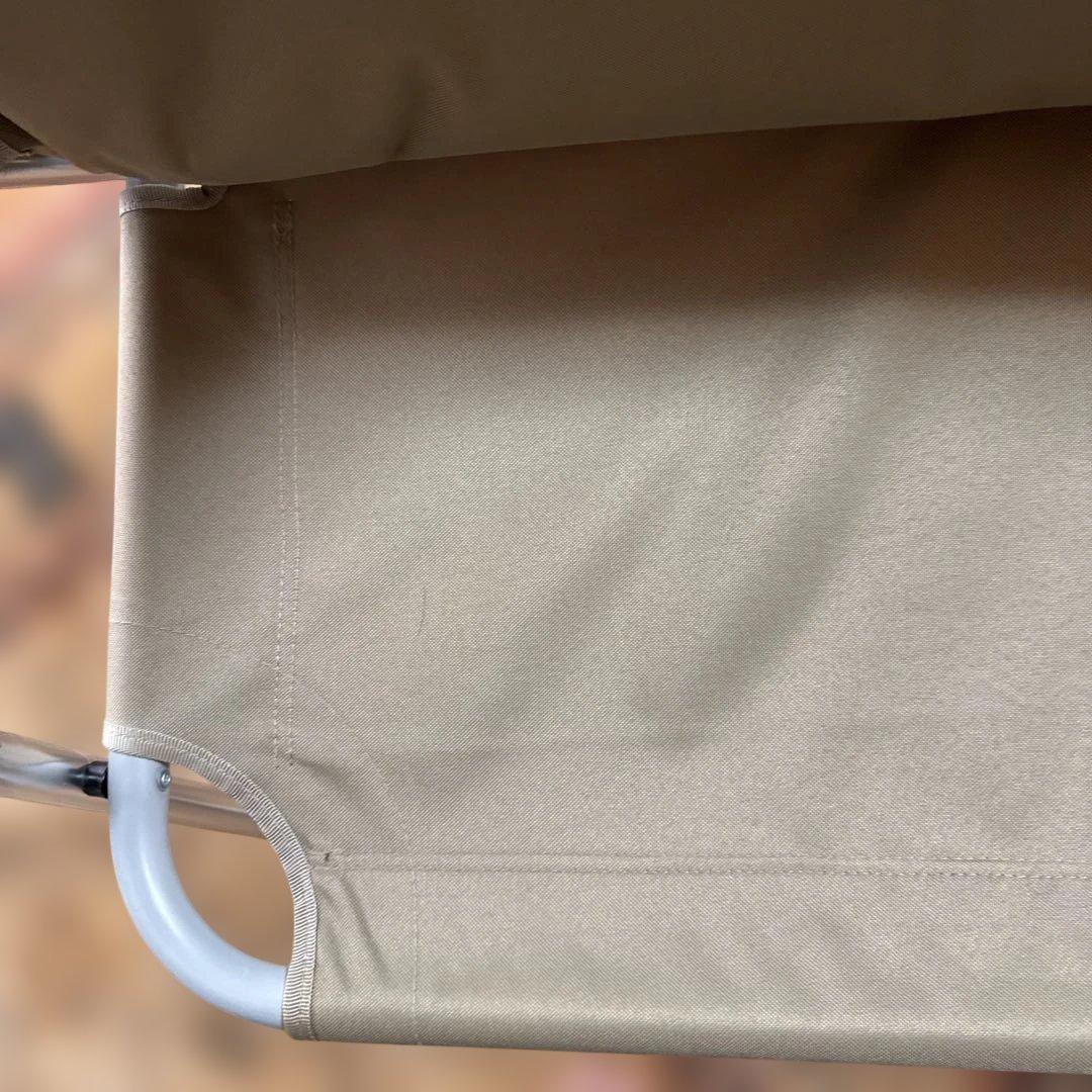 【美品】DOD グッドラックソファ タン CS2-500-TN キャンプチェア