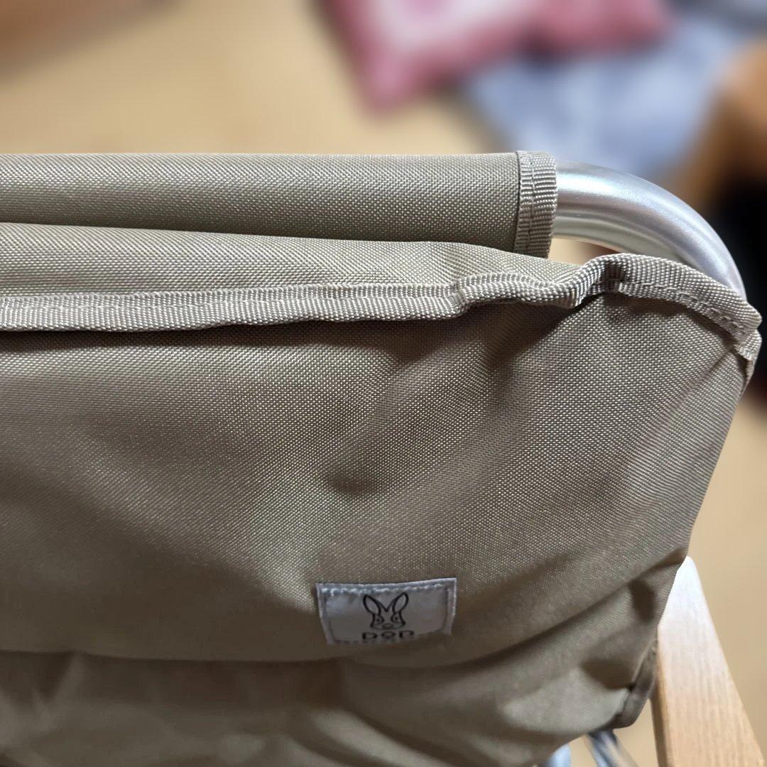 【美品】DOD グッドラックソファ タン CS2-500-TN キャンプチェア