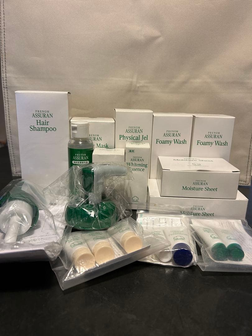 アシュラン　シャンプー　ウォッシュ　マスク　シート　ジェル　セット