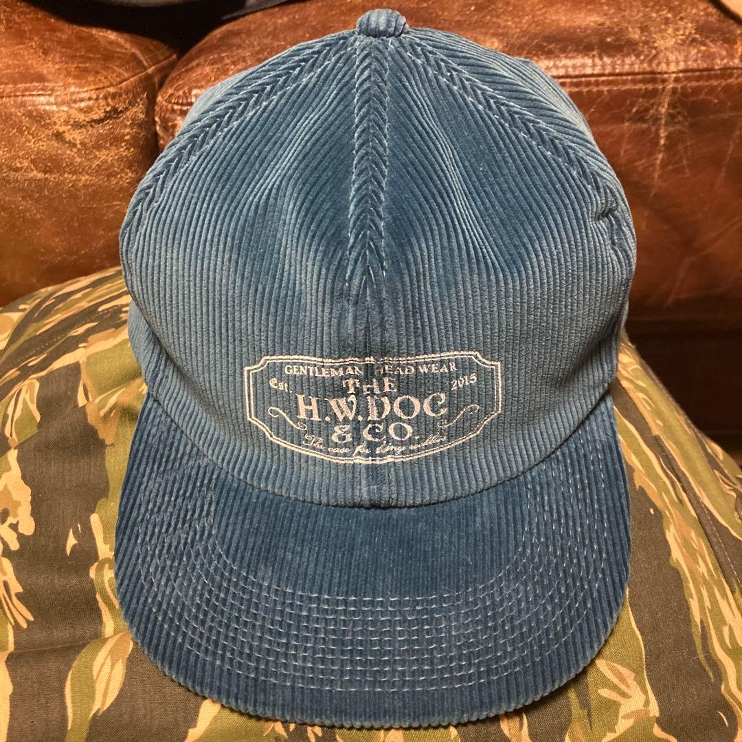 値下OK（説明）THE H.W.DOG & CO.コーデュロイトラッカーキャップ