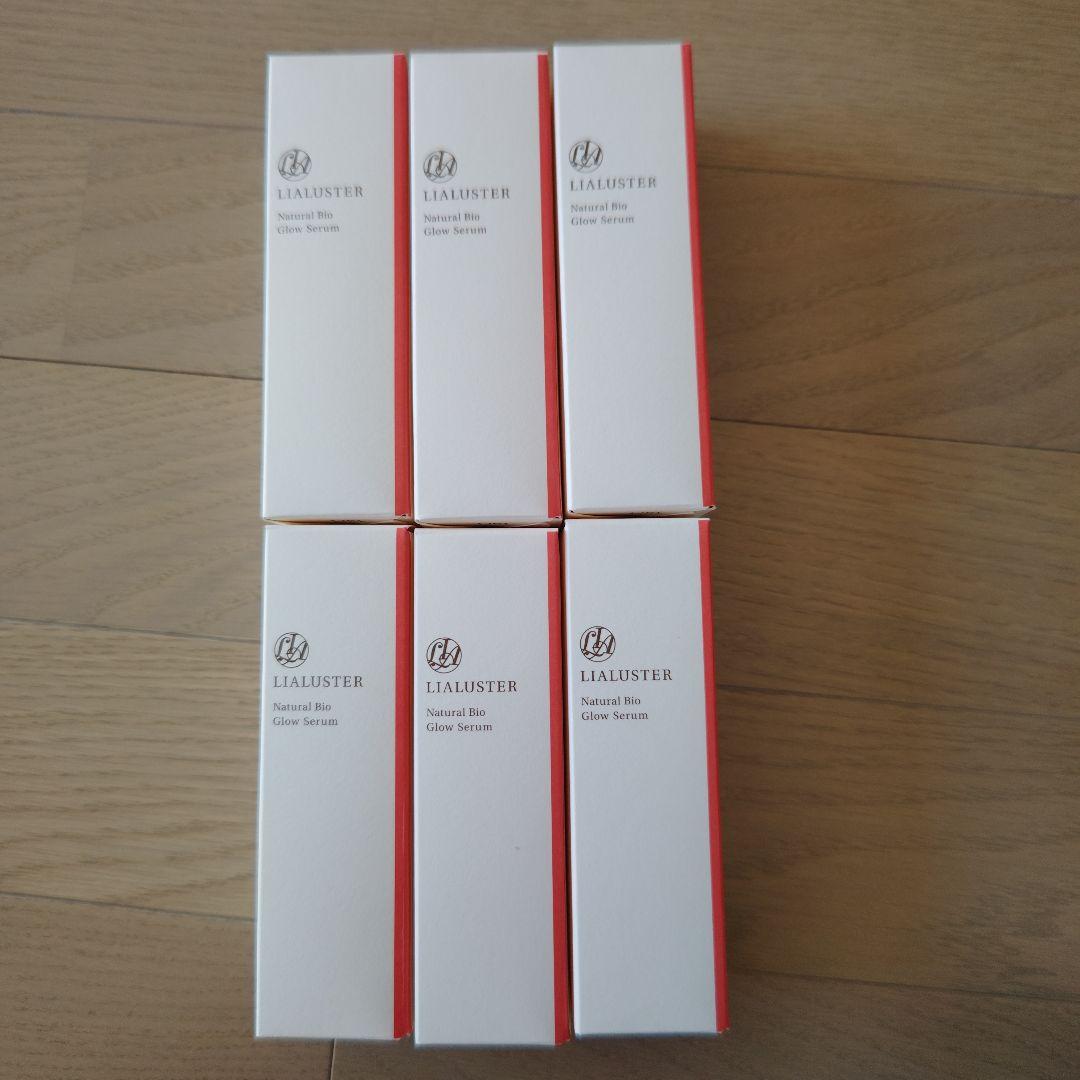 新品未開封　リアラスター　ナチュラルビオグロウセラム　6本セット