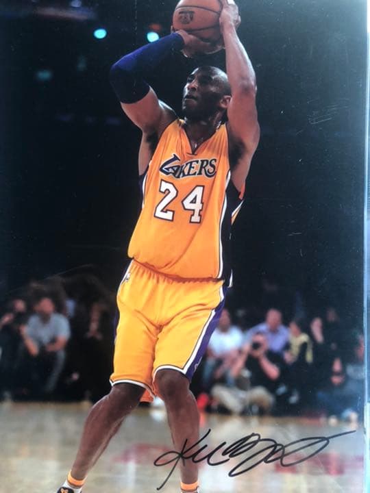 NBA コービー・ブラウン　直筆サインPhoto レイカーズ