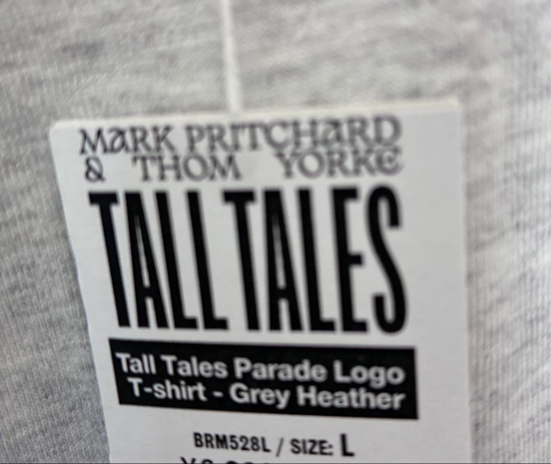 トム・ヨーク＆マーク・プリチャードTALL TALES T-SHIRT
