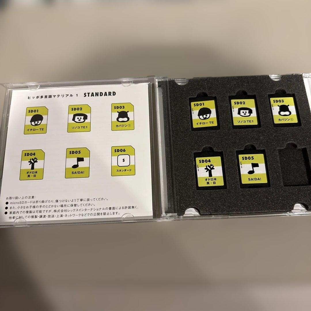 ヒッポ多言語マテリアル 1 SDカード版