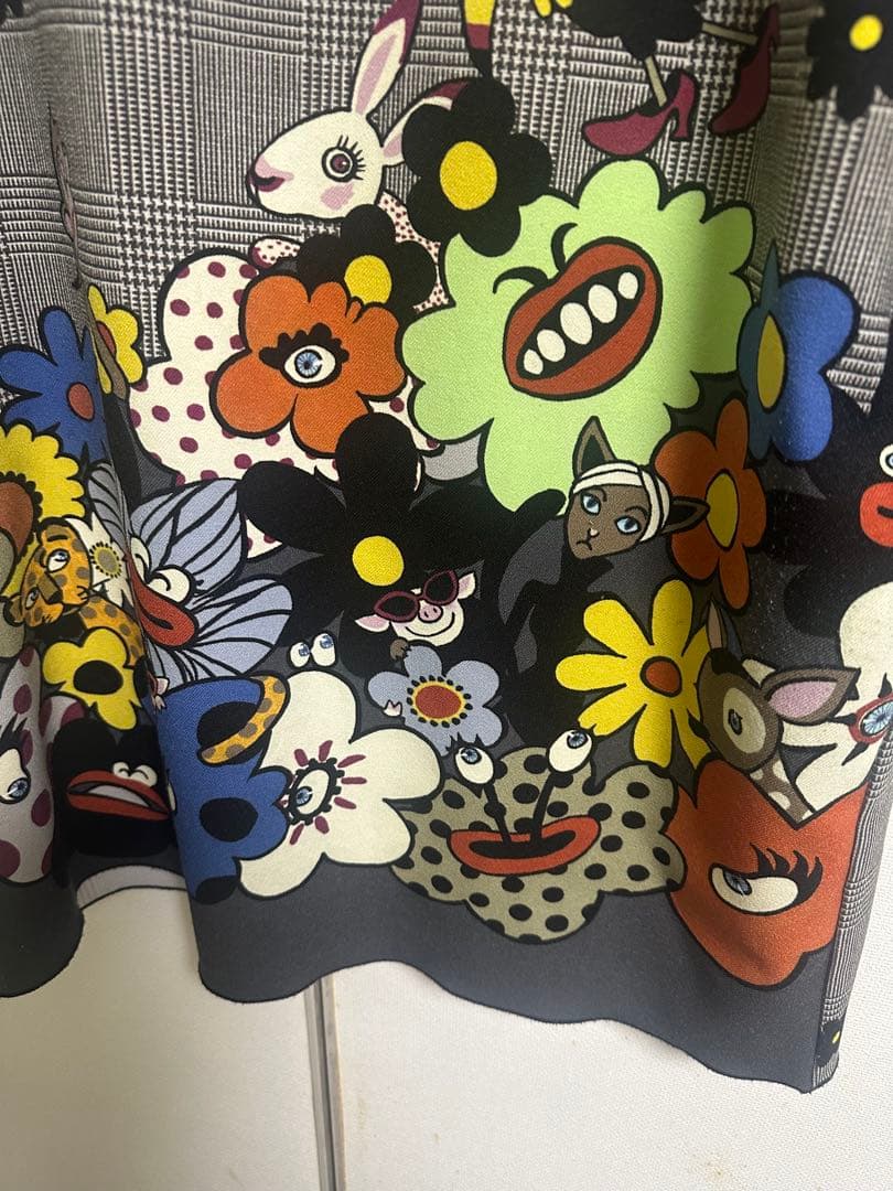 アルペロベロ素敵なワンピース＆☆ウールブレザー☆トップス☆黒パンツ付き