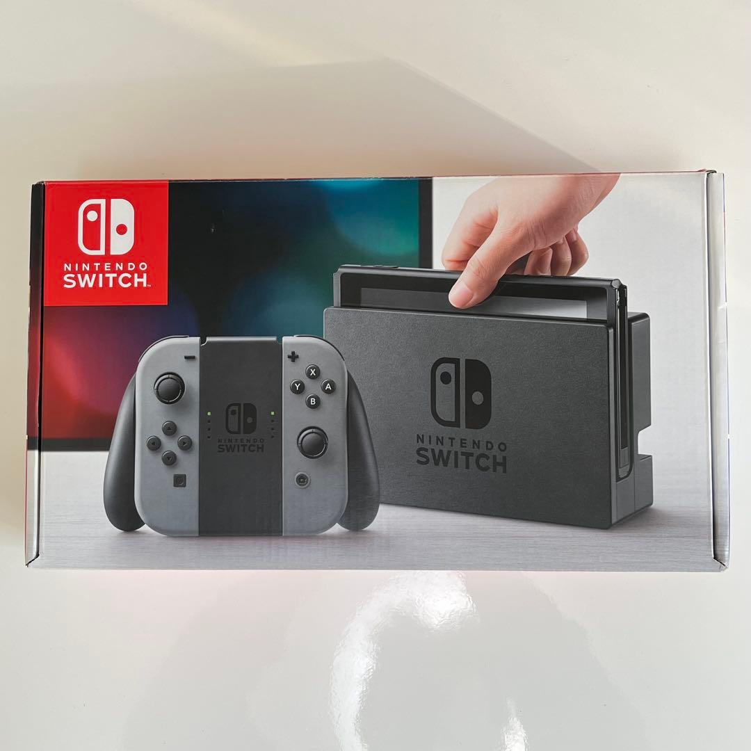 【いけちゃん】Nintendo Switch 本体 グレー