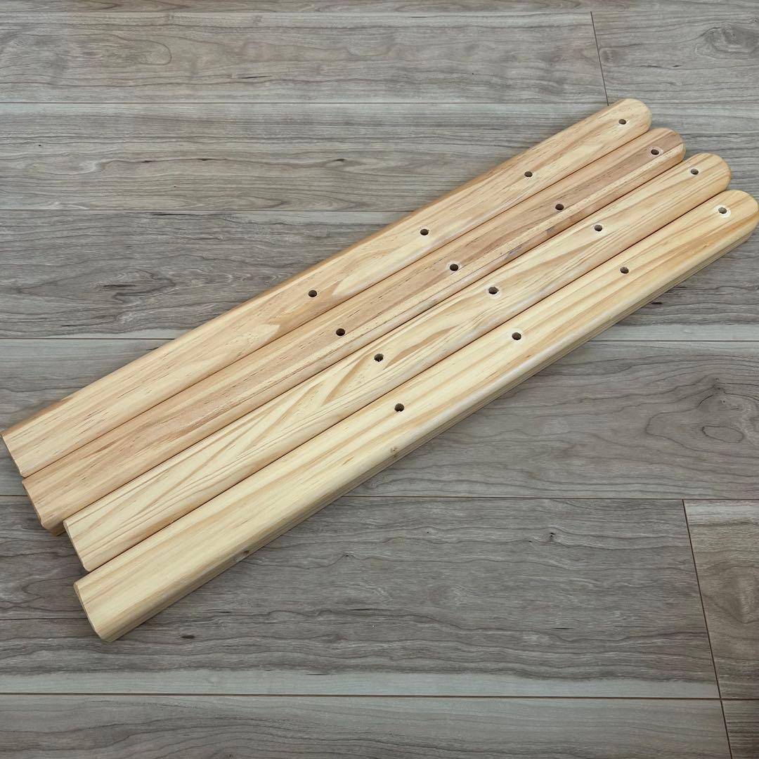 除菌清掃済✨大和屋　トール　Wオープン　ベビーベッド　ナチュラル　すのこ