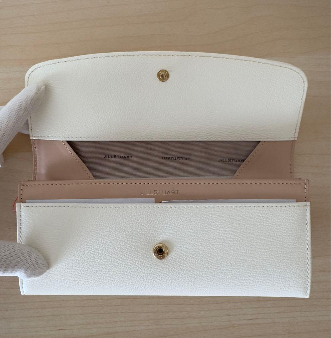 新品☆ジルスチュアート☆エターナル☆かぶせ長財布☆リングチャーム