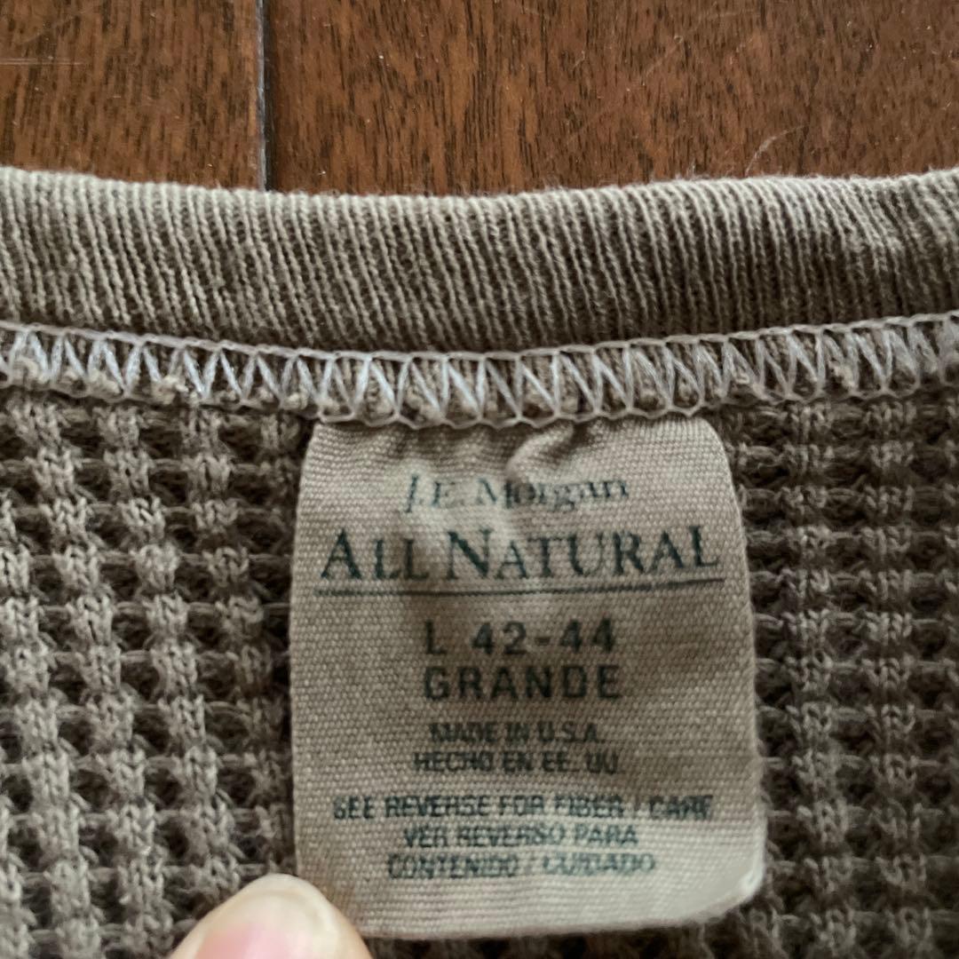 ウイングロックロゴ アンダーシャツ LサイズメイドインUSA