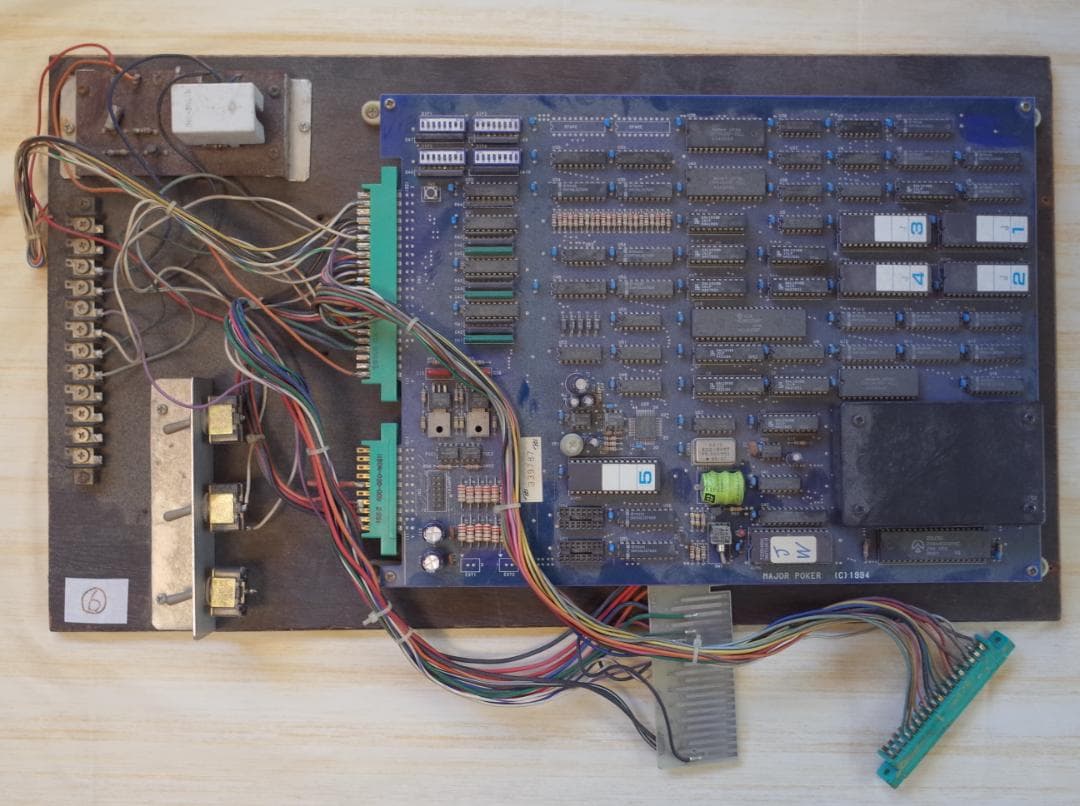 アーケードゲーム基板（状態不明中古品）【No.6】