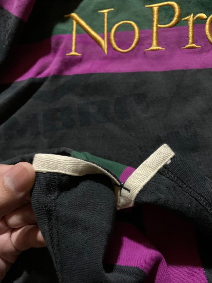 aries umbro ラガーシャツ no problemo