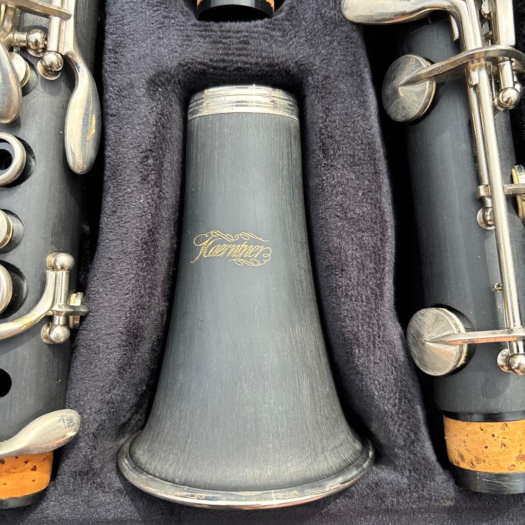 ジャンク品　ケルントナー　ノーブランドクラリネット　2本