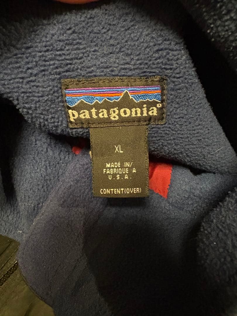 パタゴニア シェルドシンチラジャケット XL ブラック　USA製